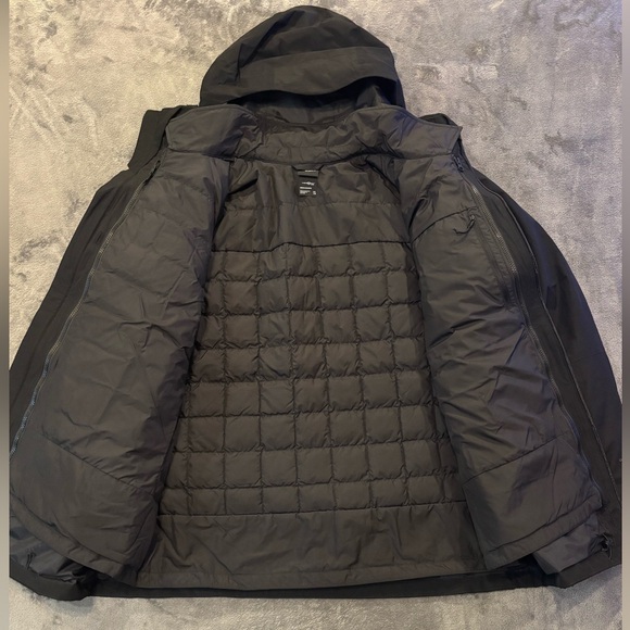 The North Face Men’s ThermoBall Eco Snow TriClimate 3 In 1 Black Jacket Size XXL - Picture 2 of 8
